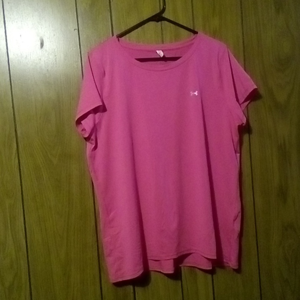 Under Armour Vibrant Pink Tee